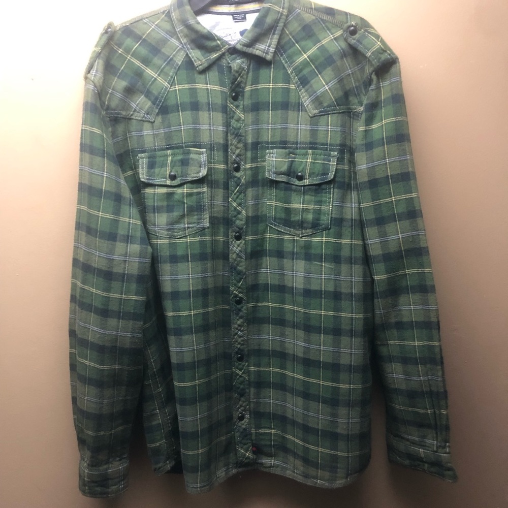 Buffalo David Bitton Button Down Plaid Shirt - image 1